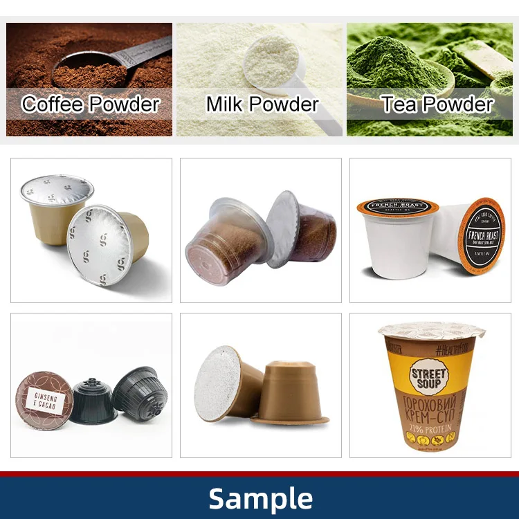 High Accuracy Automatic Coffee Capsule Filling Packing Machines Nitrogen Coffee Capsule Filling and Sealing Machine