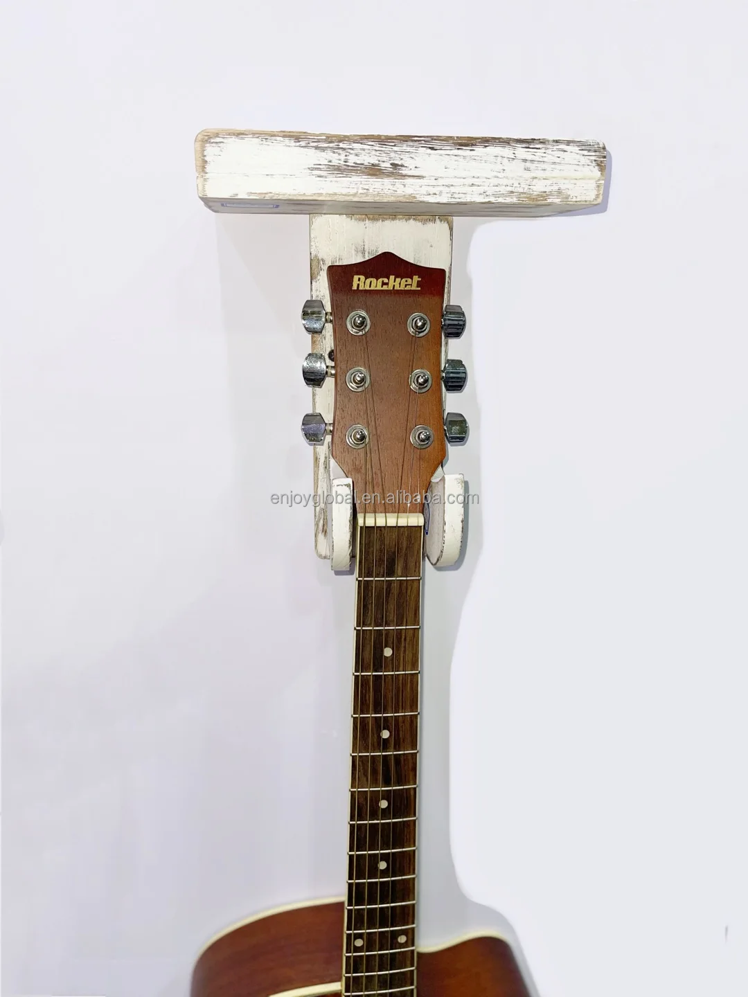 rustic guitar wall mount