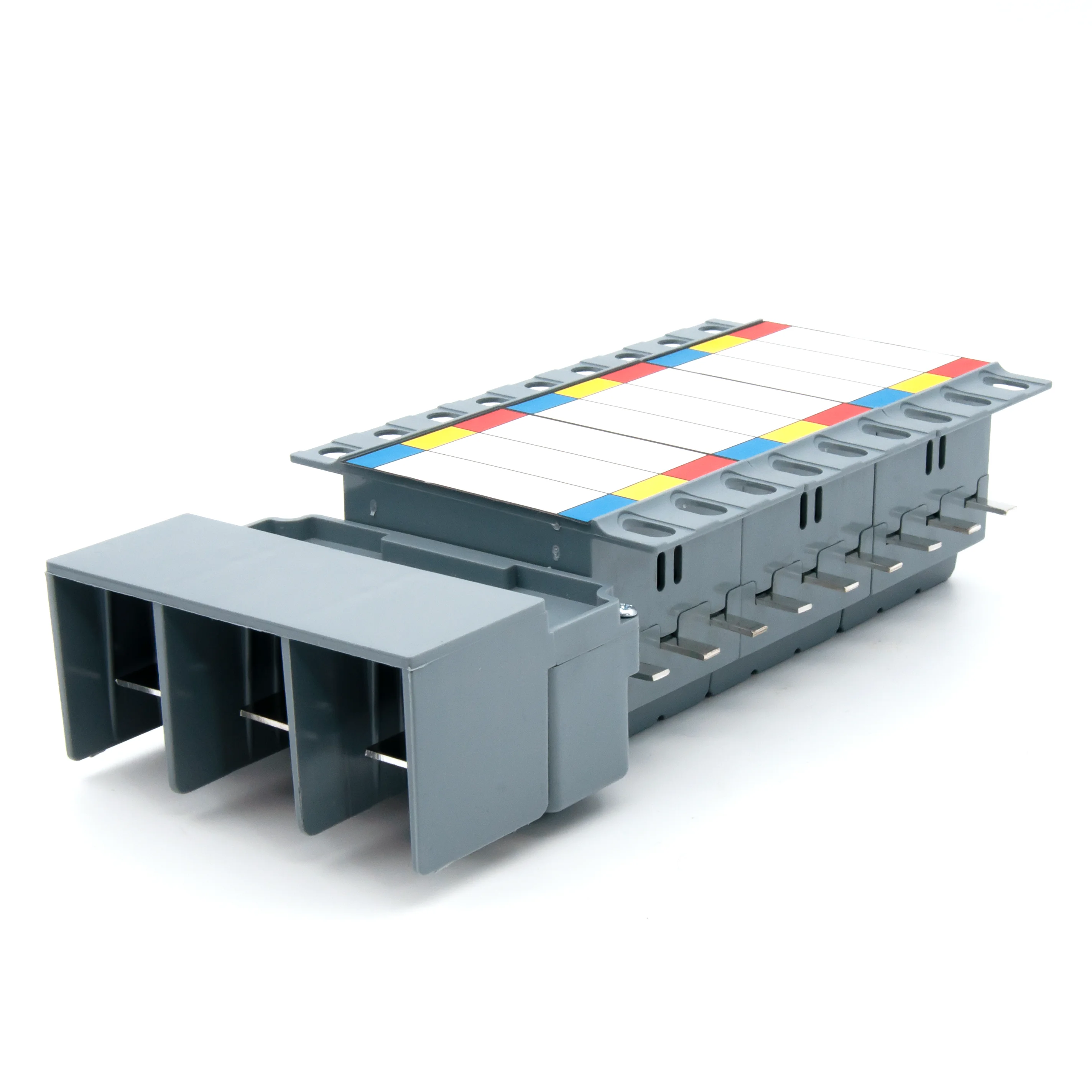 Three Phase Pan Assemblies for Distribution Boards 125A 160A 200A MCB MCCB Breaker Pan Assembly Busbar