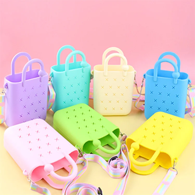 2024 Hot Sale New Silicone Mini Tote Bags - Cute & Functional
