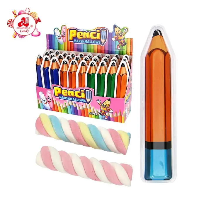 Pencil marshmallow