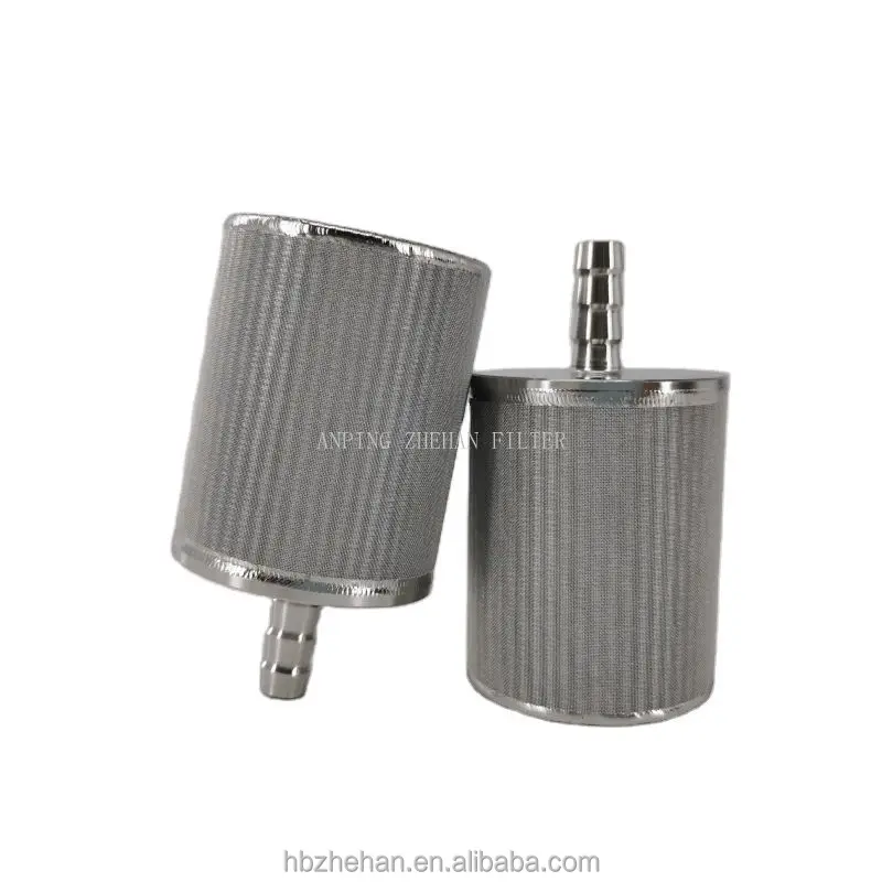 SS Металл 304 316 316L SS304 SUS304 промышленная трубка корпус фильтра из нержавеющей стали смазанный фильтратный картридж