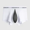 White# grey pouch