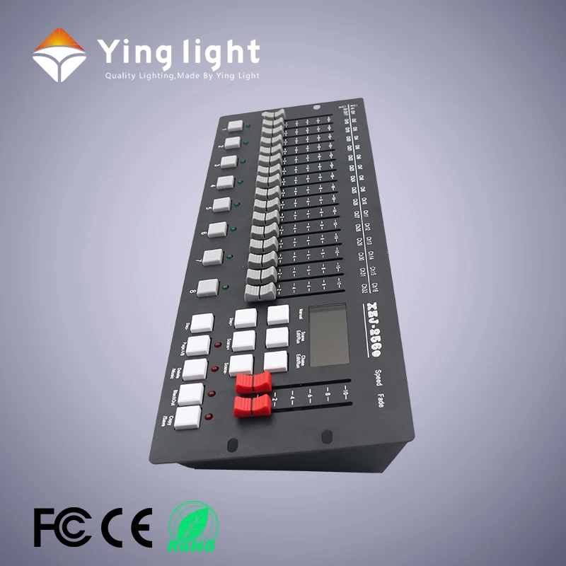 Contrôleur Dmx Console DMX 256 Canaux - Contrôleur D'éclairage De Scène Facile à Utiliser Pour DJ Et événements Dmx Controleur