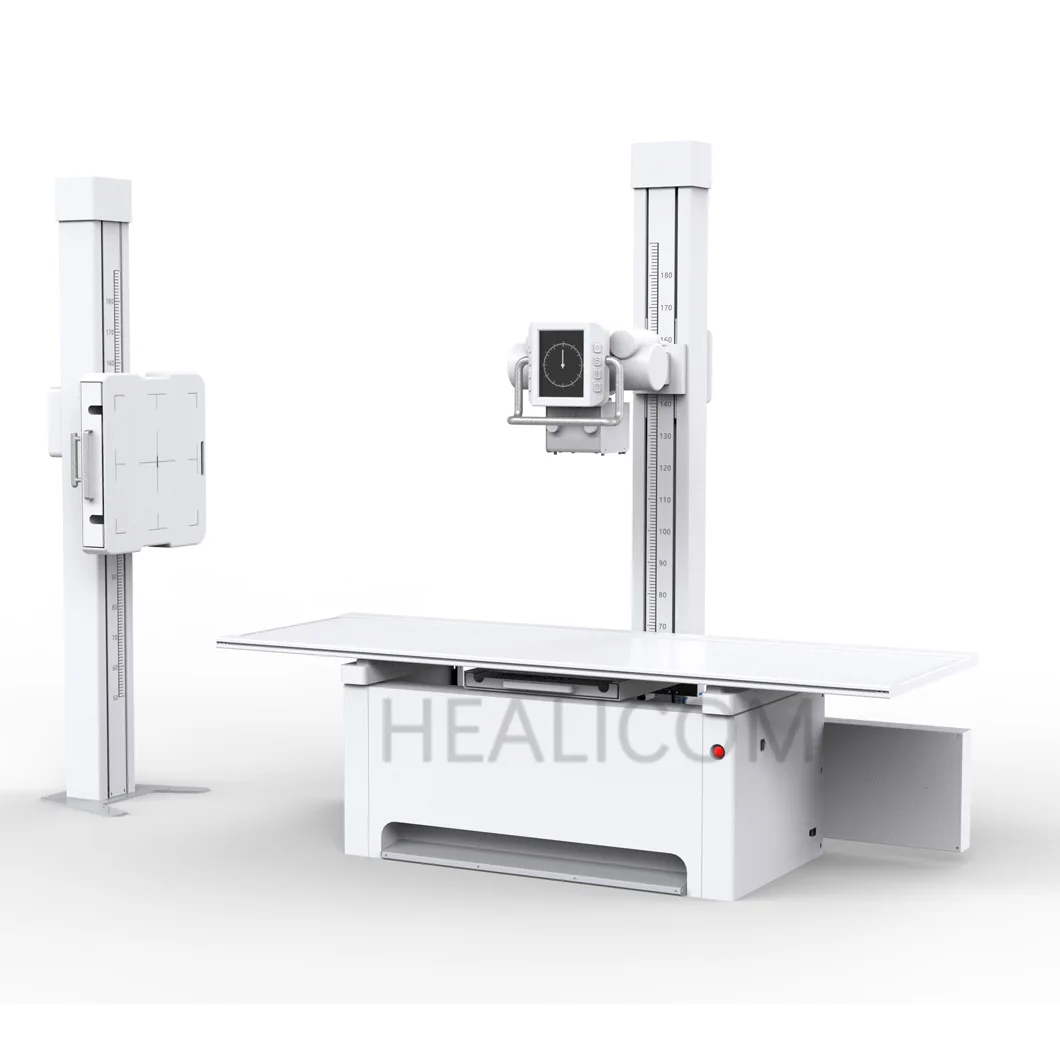 Good Quality High Precision Aluminum Profile Columns Manual Double Columns X Ray Machine With Bed supplier