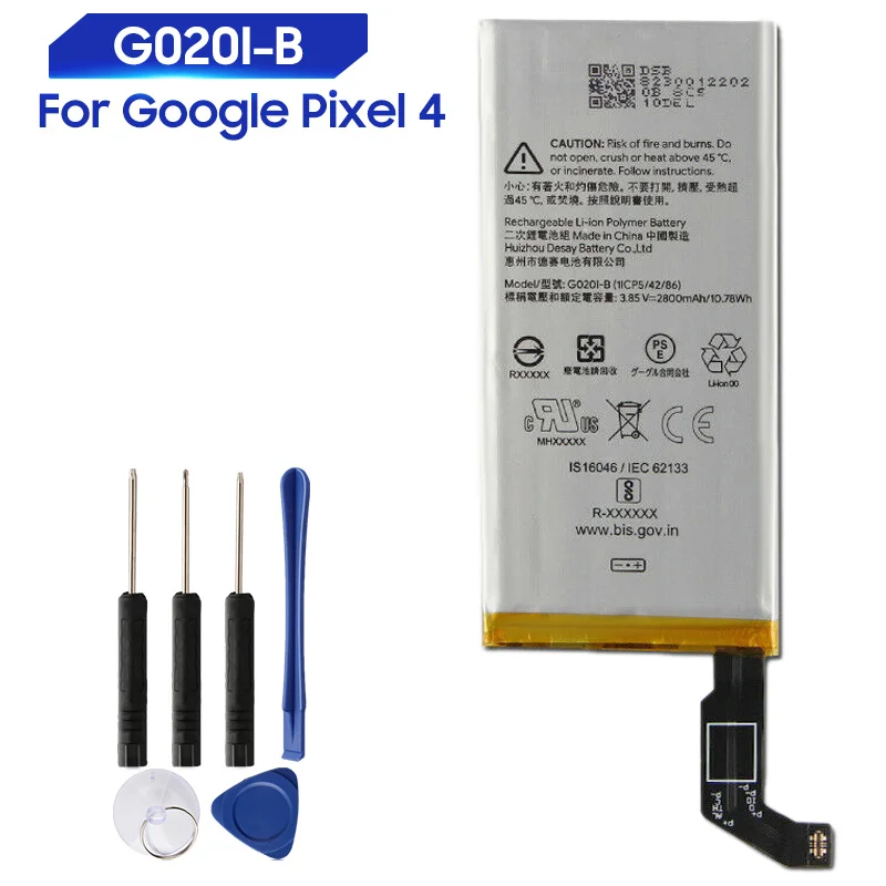 For Google Pixel XL Battery 4XL Batteries