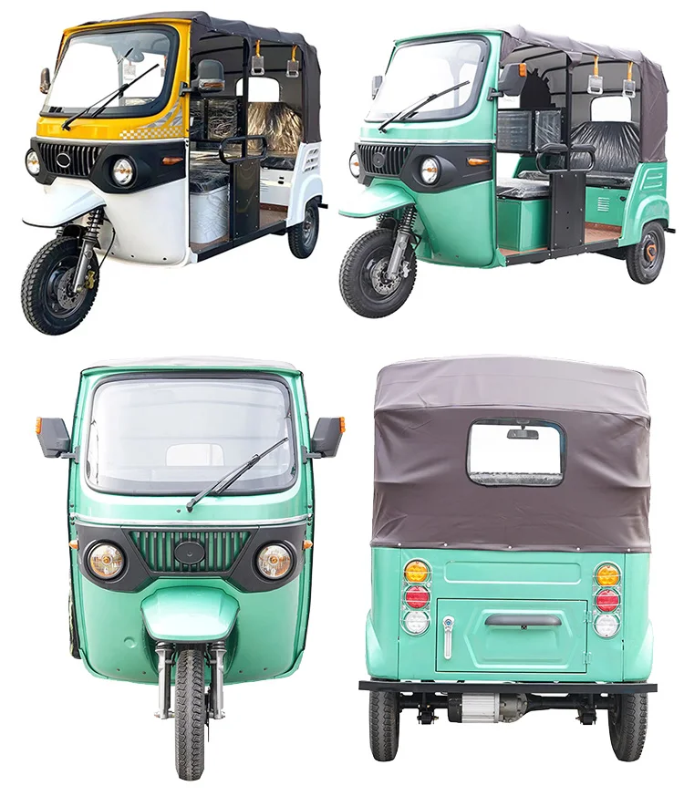 Buy 3 Wheel Electric Tricycle Motorcycle 12inch 1800W 45km/h Speed 80km Range Electric Tricycle with Passenger Seat
