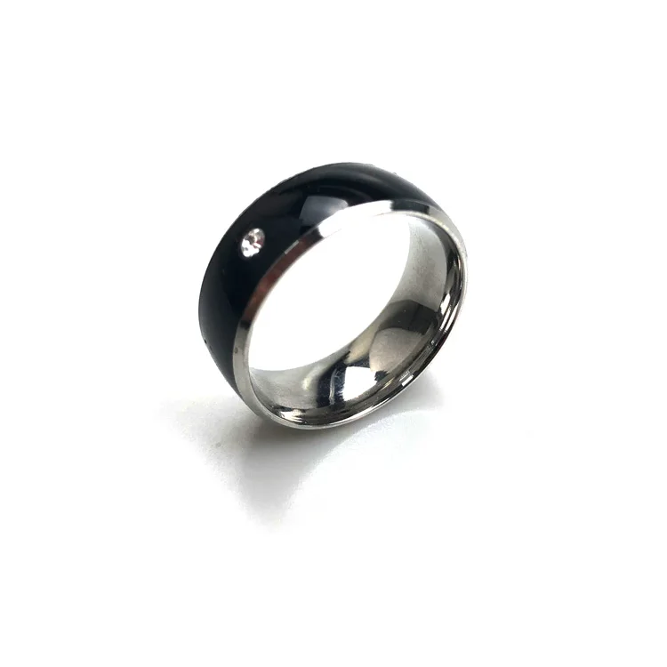 125khz/13.56mhz RFID Ring Ceramic Smart Ring Contactless Stainless