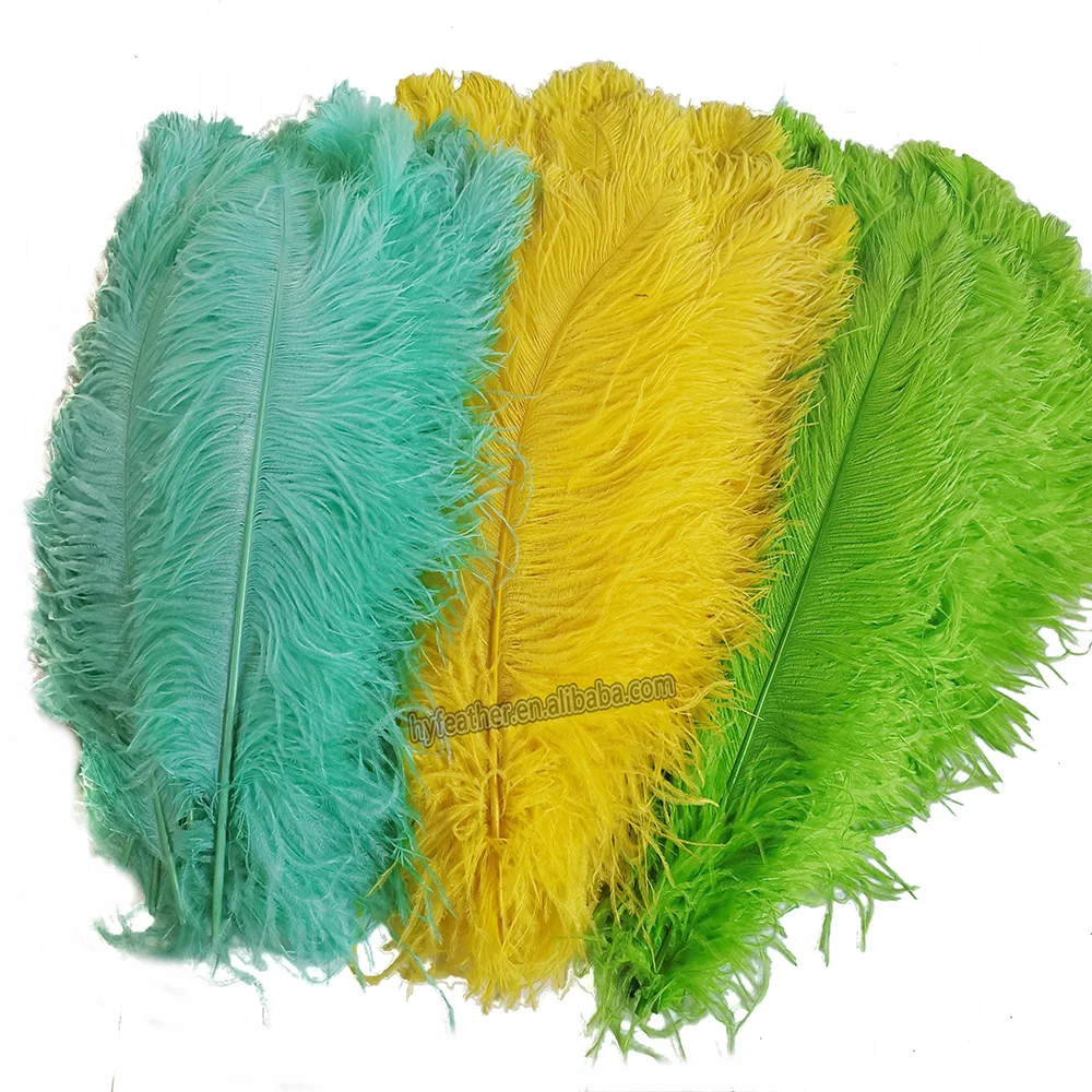 White Natural Plume Ostrich Feathers for Party Carnival Home Wedding Centerpiece Christmas Vase Holiday Decor DIY Craft Floral