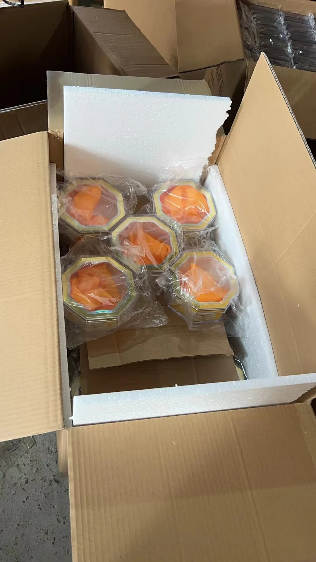 12cm Small Octagon Box Food Container - 20g Birdnest Packing Box
