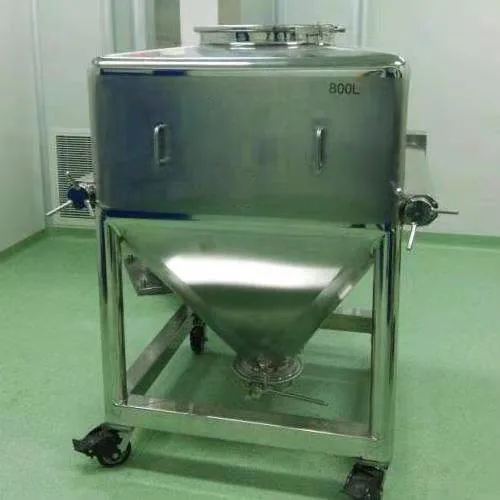 Ibc Mixer Bin Blender Mixer Automatic Lifting Hopper Dry Powder Mixer ...