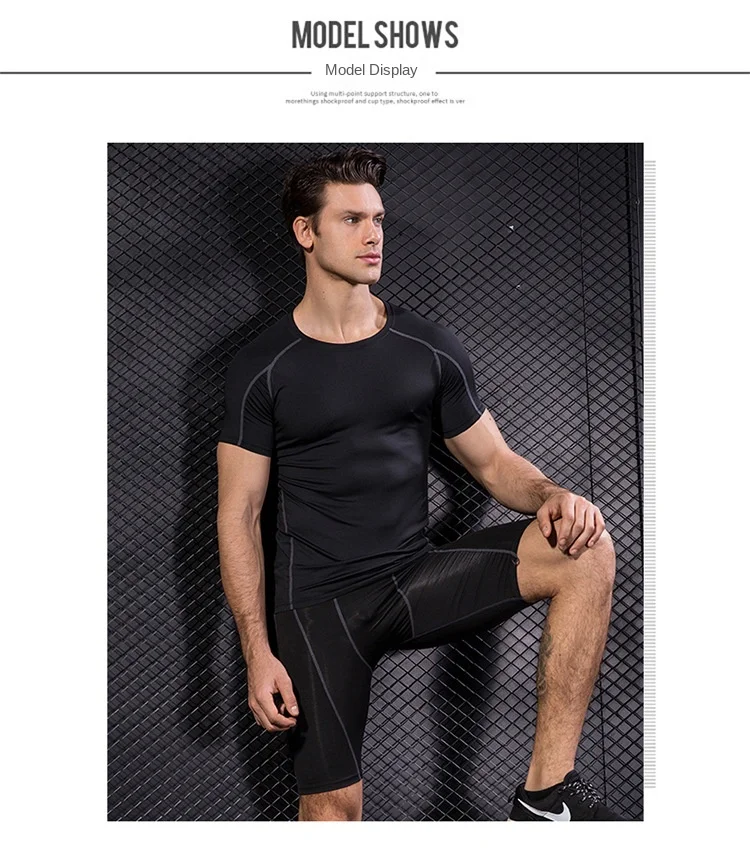 Custom Logo Wholesale Sport Clothing Training Compression Workout