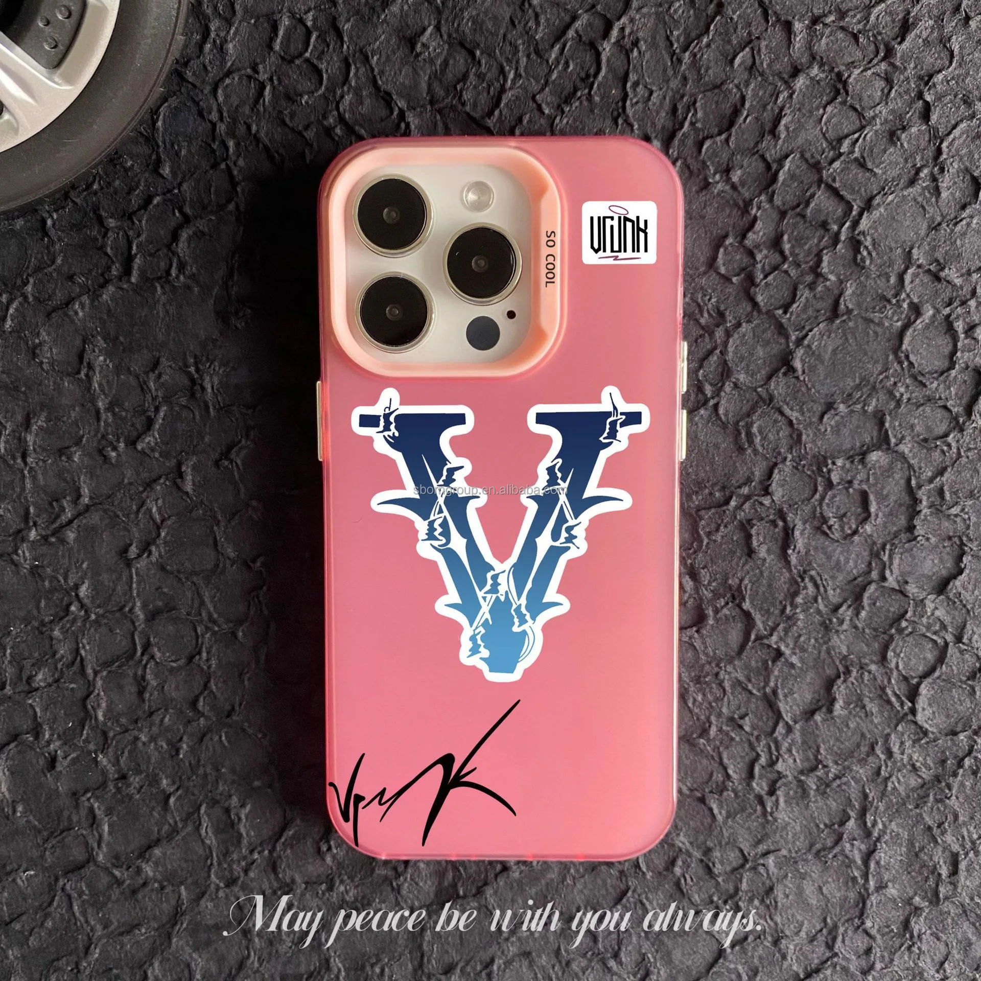 UV Print Logo Creative Customized Mobile Phone Case for iPhone 17 16 15 ...