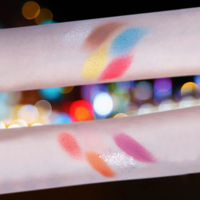 
 Новое поступление, Палетка натуральных теней для век 10 цветов, яркая палитра теней для век с блестящими бусинами, светлый матовый макияж, оптовая продажа  