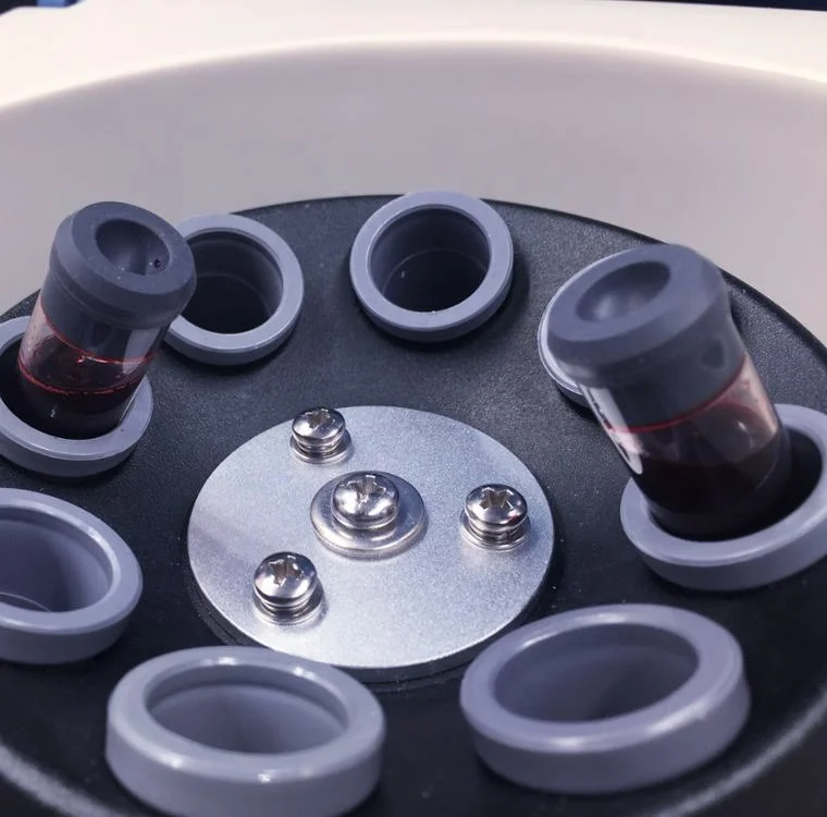 Тромбоцитарная обогащенная плазменная PRP трубка, высокоскоростная вращающаяся небольшая PRP Центрифуга