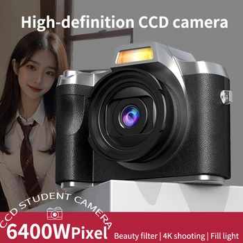 LK012 Professional Photo Smart Mini SLR CCD 3" IPS Screen Projection Kids Film Camera HD 1080P Waterproof Plastic MicroSD MP3 detail image