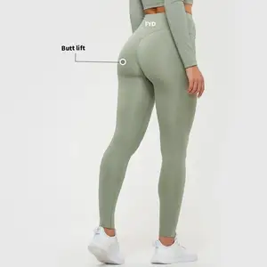 2026 New Arrival Hide Cellulite High Elastane Yoga Pants Custom High Waist Scrunch Bum Yoga Gym Fitness Leggings for Women