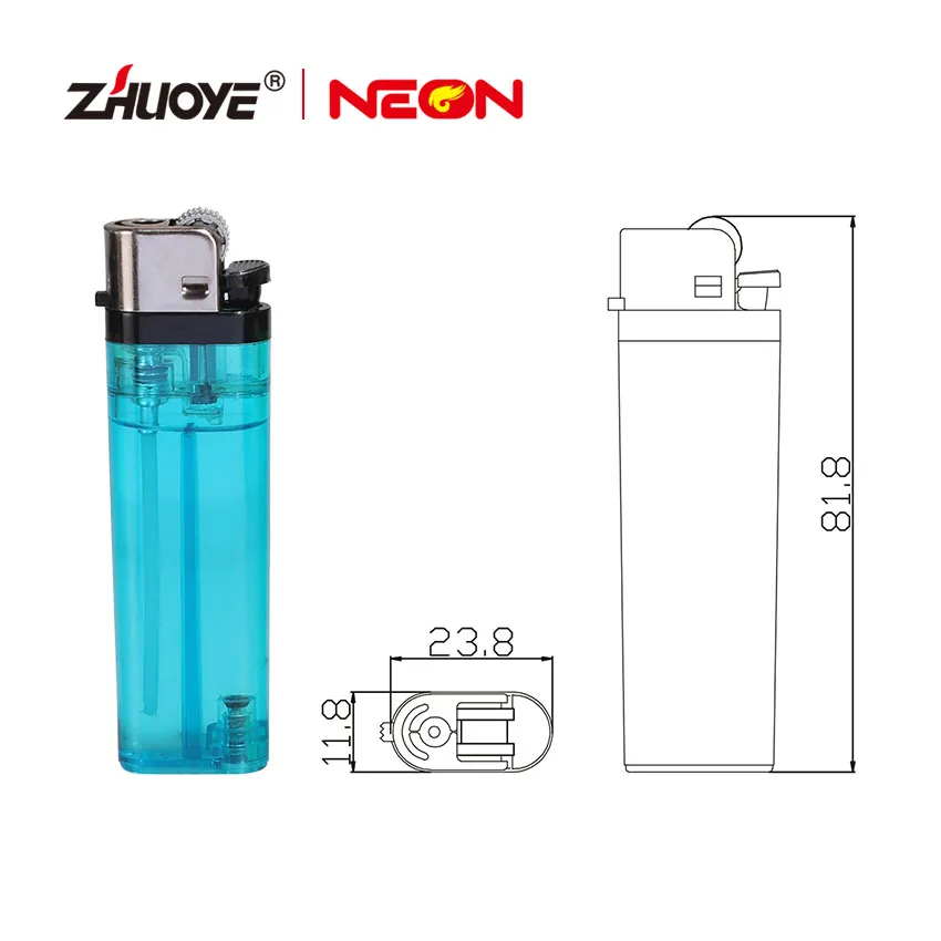 Chinese Custom Lighter Cige Rette Flint Encendedor Plastic Cigarettes Gas  Fire CLASSIC Feuerzeug Flame Slim Cigarette Lighters