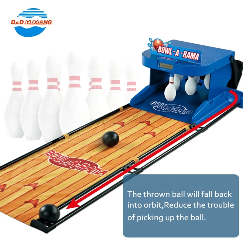 ENSEMBLE 10 QUILLES 2 BOULES DE BOWLING SPORT STRIKE TOY 3+ POUR ENFANTS