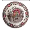 10.5 inch plate  Brown