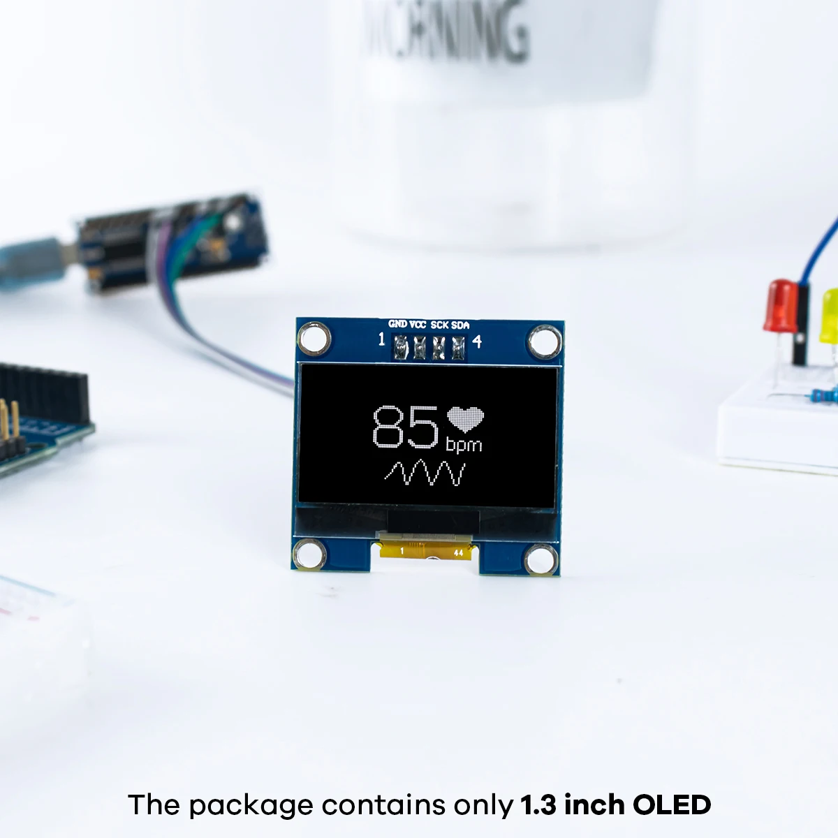 Modulo OLED da 1.3 pollici Colore bianco/blu 128X64