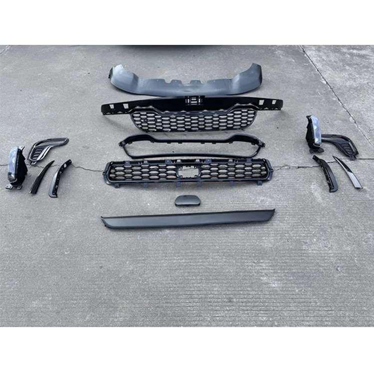 product performance srt hellcat style front bumper kit for dodge durango srt 2021 2023  aggressive sporty design upgrade-6
