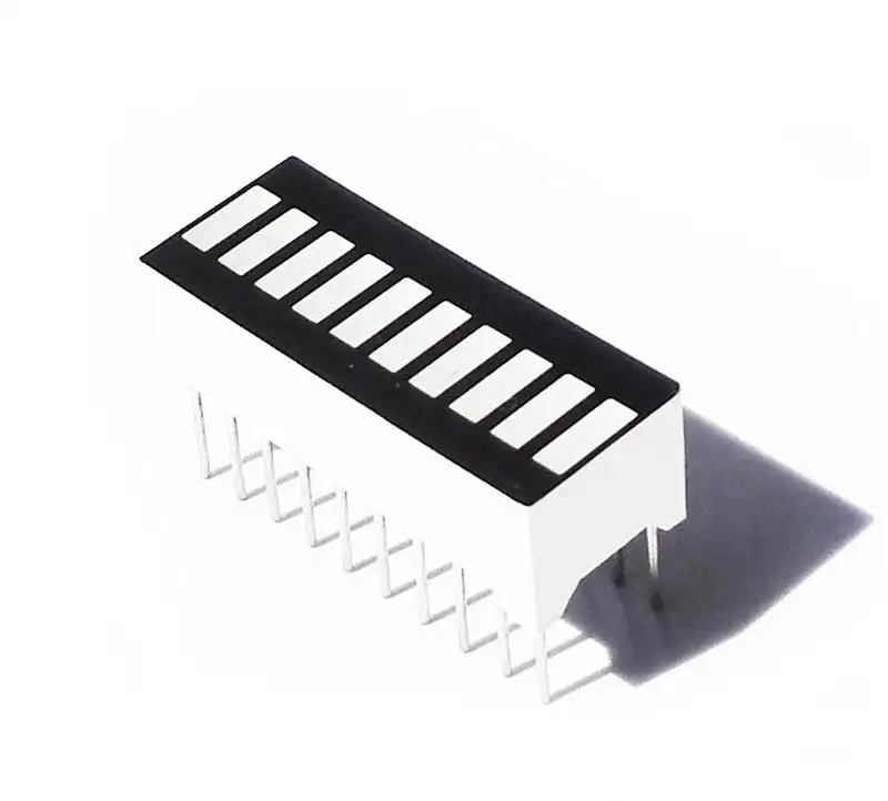 Customized 4/5/8/10 Bar Graph Green LED Light Bar Display for Radio