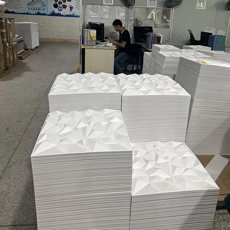 Factory 3d Wall Panels Pvc Material 3d Decorative for Interior and ...