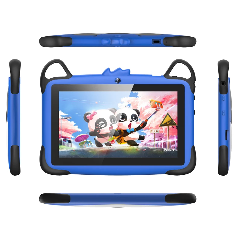 Custom Kid Tablet PC 7 Inch Learning Pad 1gb 4gb Wifi Kids Educational Tablets
