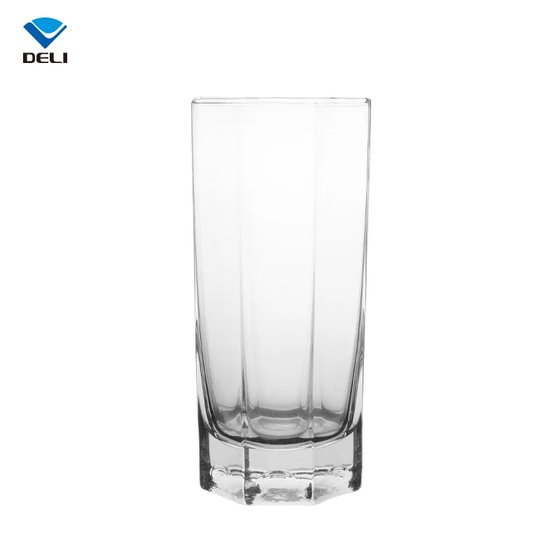 Конкурентоспособная цена DELI 10 8 oz 320ml Highball уникальные модные современные милые питьевые очки для воды