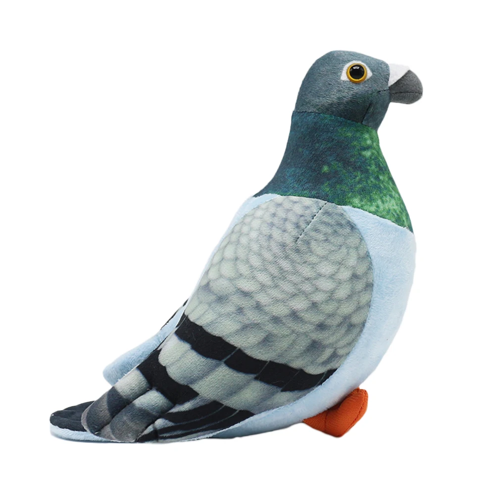 かわいい白い鳩カスタムぬいぐるみピジョンぬいぐるみぬいぐるみ