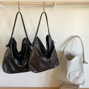 Customized Womens Good Quality Popular Pu Leather New Trendy Tote Bags Factory Ladys Shoulder Bag Women