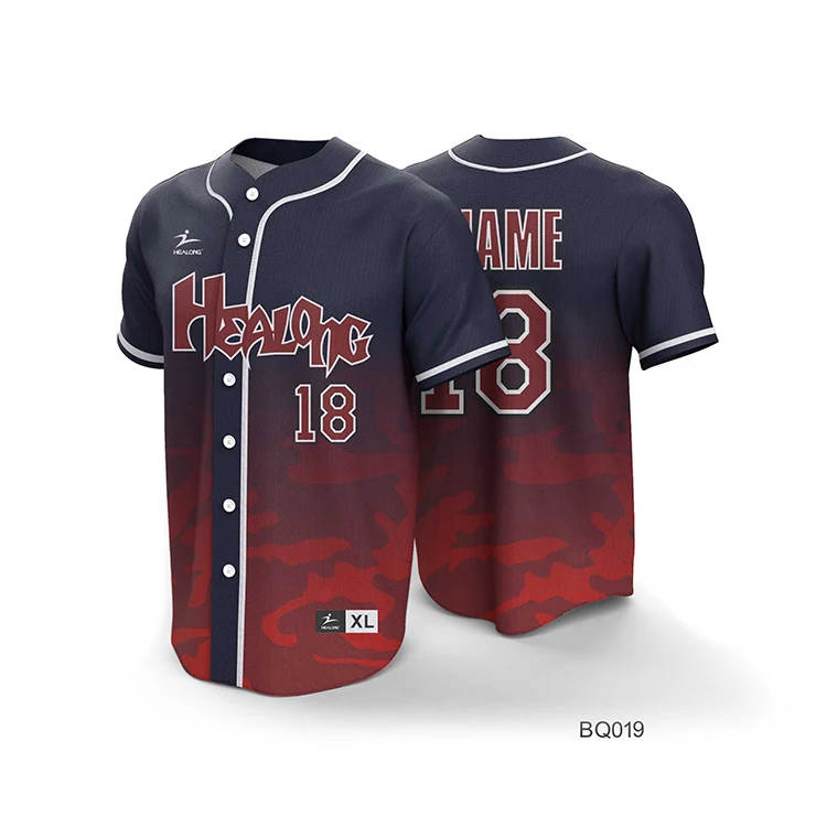 Best Quality Custom Printing Sublimation Baseball Jerseys