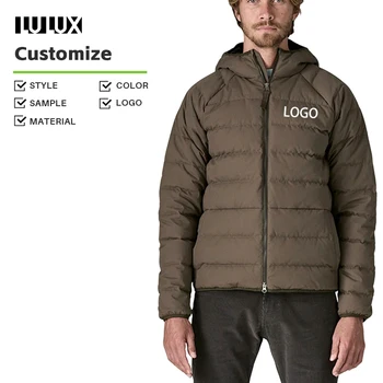 New Custom Made Quilted Puffer Jackets Waterproof Outdoor Men's Jackets Casual Outerwear Bubble Jackets for Men