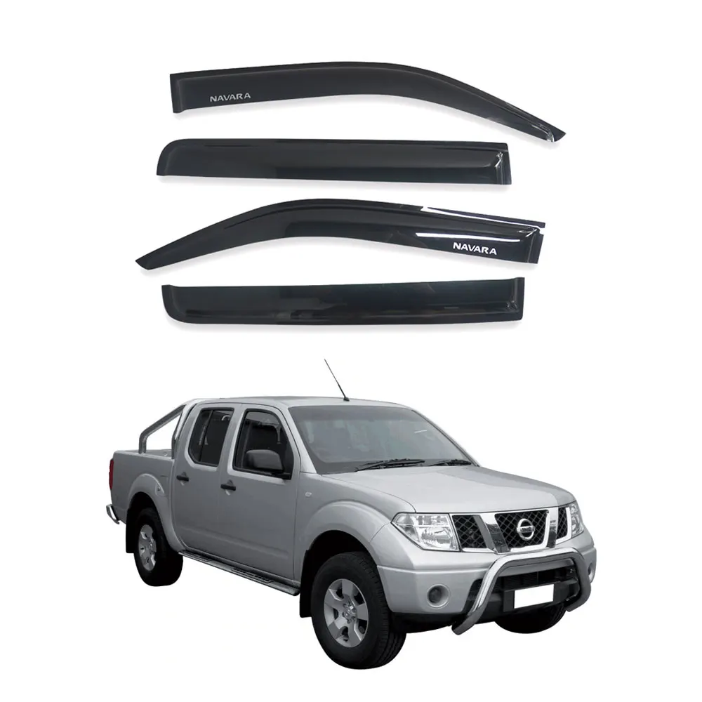 Nissan navara d40 2024 wind deflectors