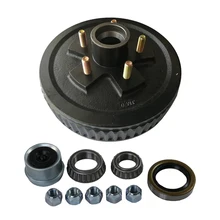 Factory Supply 4.5" BC 3500lbs Trailer Brake Drum XME Trailer Parts 5 Bolts 10" Brake Drum