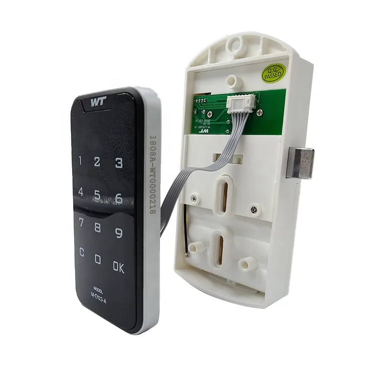 Z WT WANGTONG M-1703B Digital Smart Life Lock Smart Keyless APP Cabinet Lock Safe Electronic RFID Card Locker Lock for Furniture