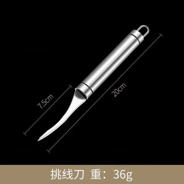 Нож для чистки креветок из нержавеющей стали нож и кишечника пилинга кухонный инструмент