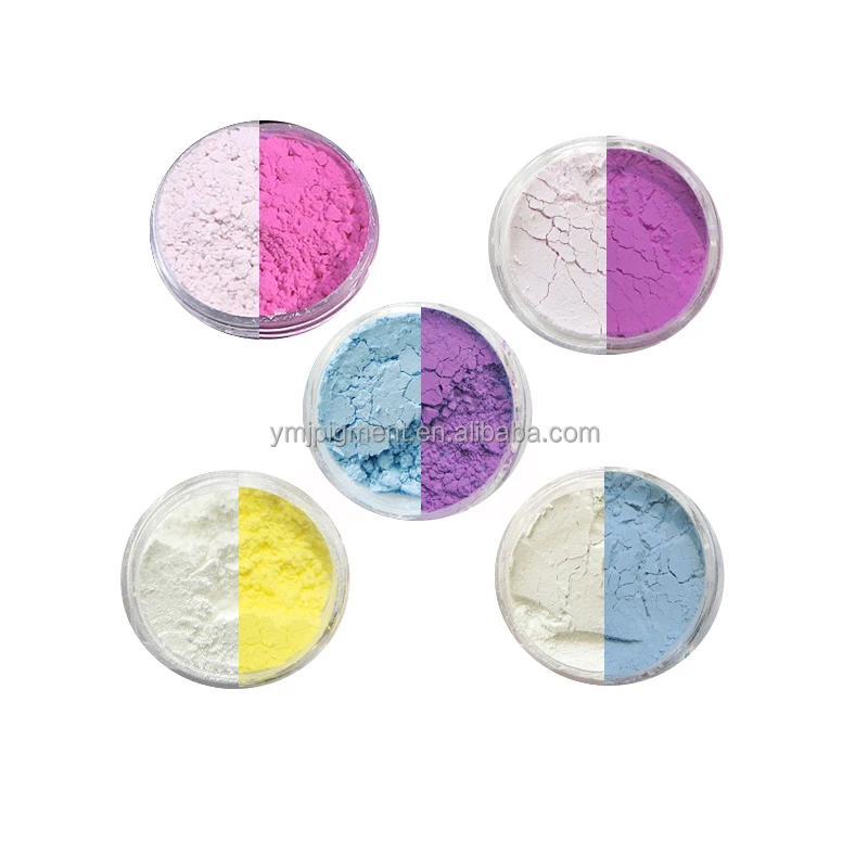 Sunlight UV Light Sensitive Photochromic Screen Printing Ink Powder Red Blue Ceramic Pigment Dyes 1kg Minimum Order