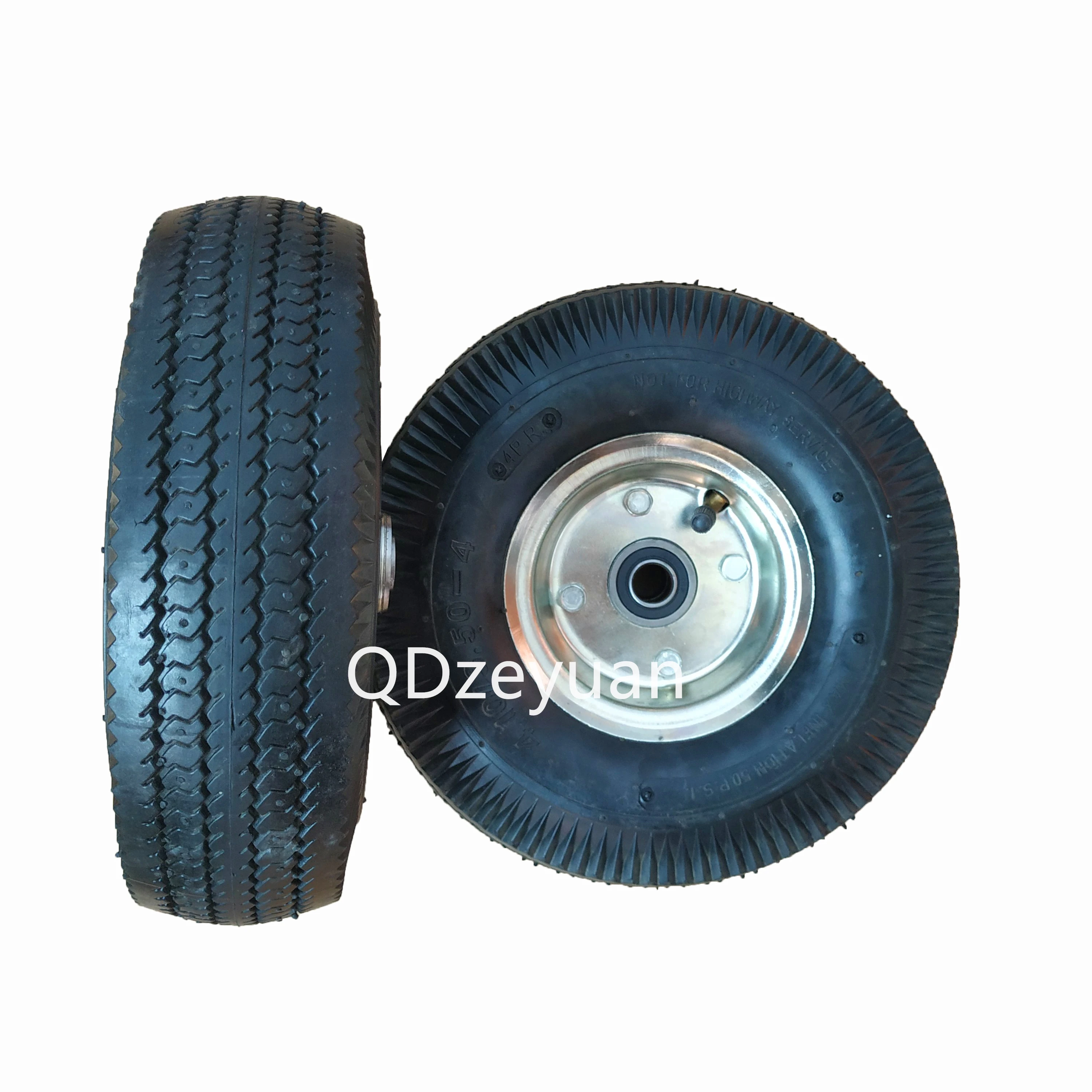 Tyres Go cart 2 x RED Heavy Duty Pneumatic Sack Truck Trolley Wheel RM019 