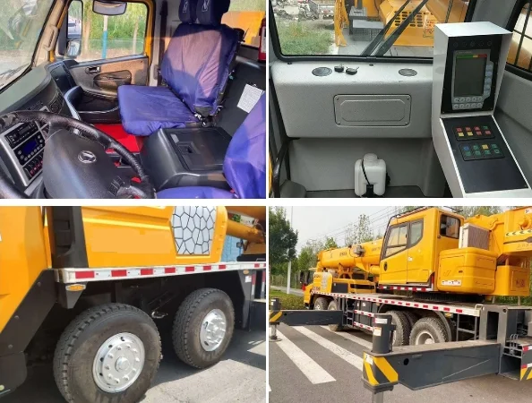 50 Ton QY50KA Used All Terrain Cranes Telescopic Boom Truck Crane