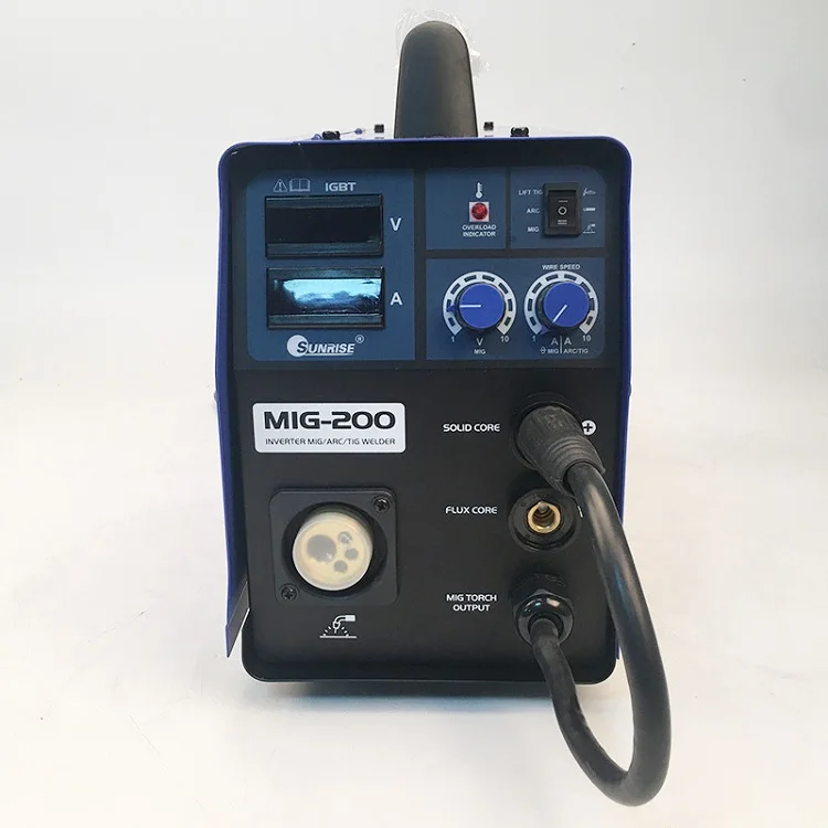 3 in 1 MIG MAG TIG Inverter Welder IGBT 200Amp Combo Welding Machine Spot Welder 200A
