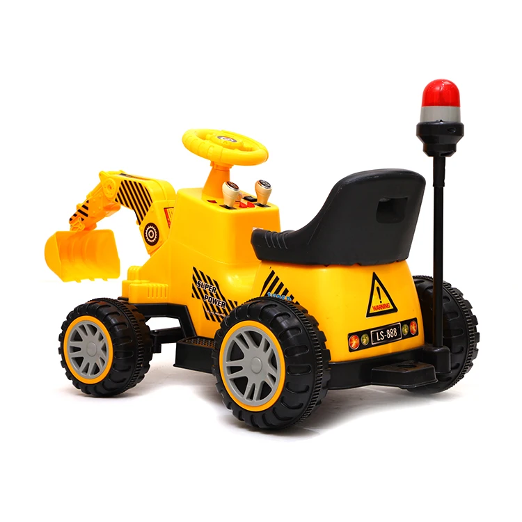 Latest 6V Rechargeable Ride-on Cars for Kids Excavator and