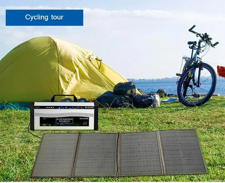 Portable Solar Power Sollar Ev Wind up Tyres Splicing Machine Charger Mache  Car Cell Bag for the Santander With Re Joining