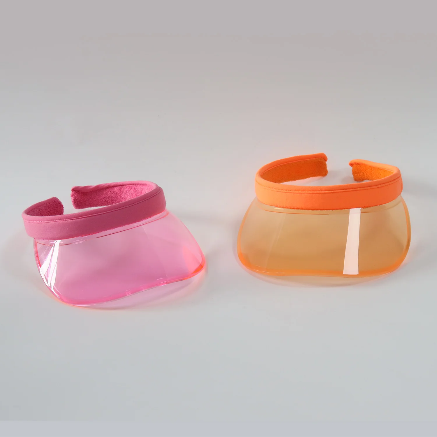 Заводские козырьки ПВХ козырек с полями защита от УФ-лучей высокое качество прозрачная Солнцезащитная пляжный Спортивная Кепка