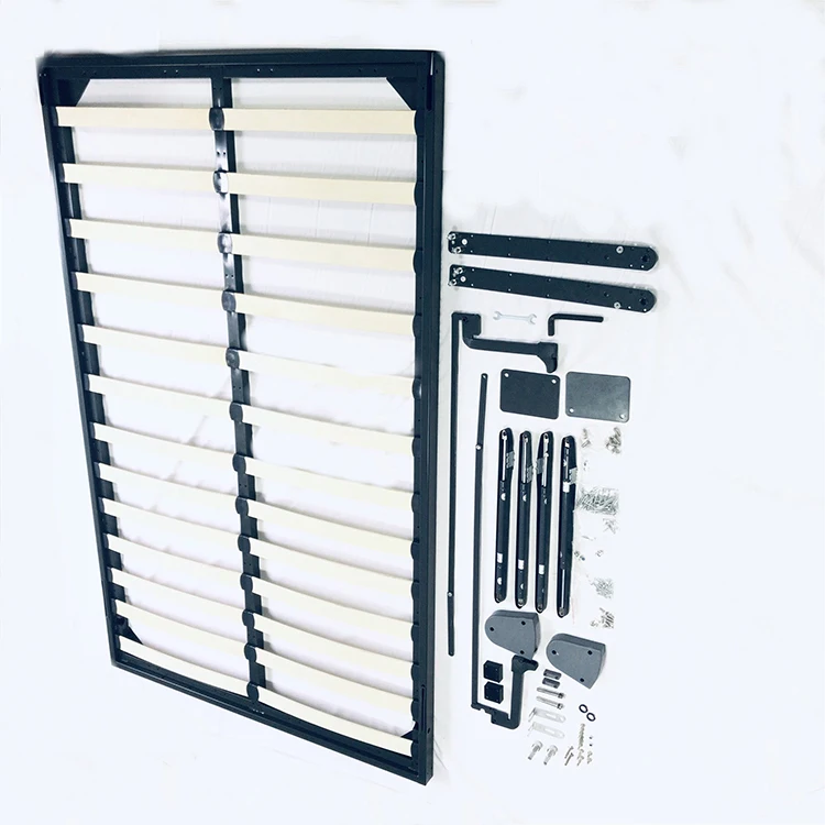 Space Saving Minimalist Style Functional Easy to Stall Hidden Folding Murphy Bed Mechanism