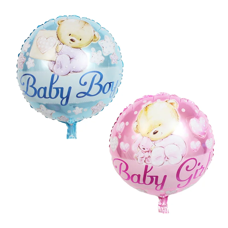 Its A Boy Foil Balloon Bears Baby Shower 