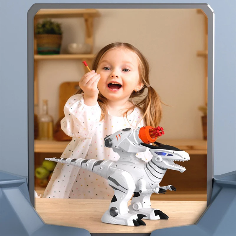 Creative Realistic Dinosaur Robot Toy 2024 Hot Selling Toy For Kids Led ...