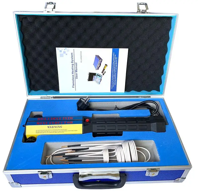 Factory Sell 230v Induction Heating Tool Kit With 8 Pcs Of Fouc Coils