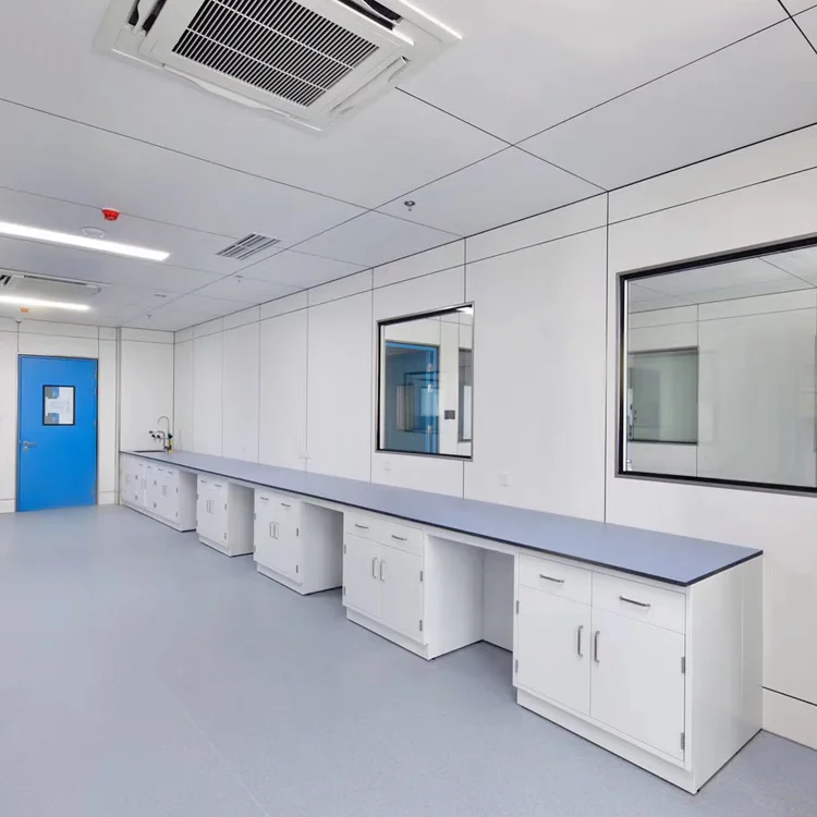 Cosmetics Lab 2D&3D Pathology Chemistry Laboratory Bench Table Furniture Molecular Biology Laboratory Furniture